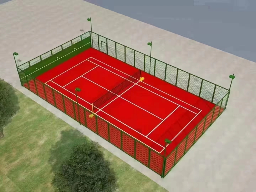 室外羽毛球场